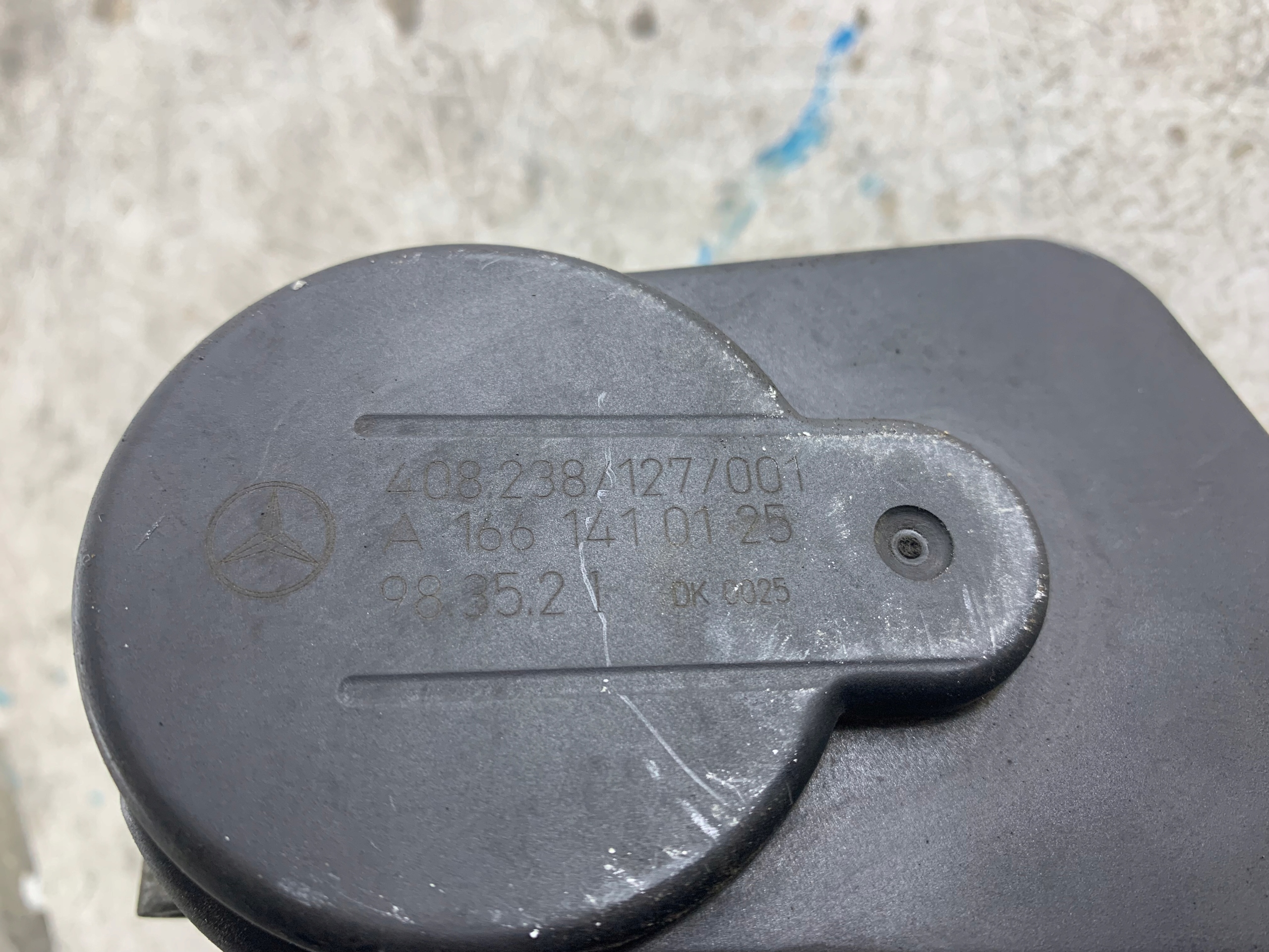 MERCEDES W168 1.4 1.6 Valvola a farfalla A1661410125