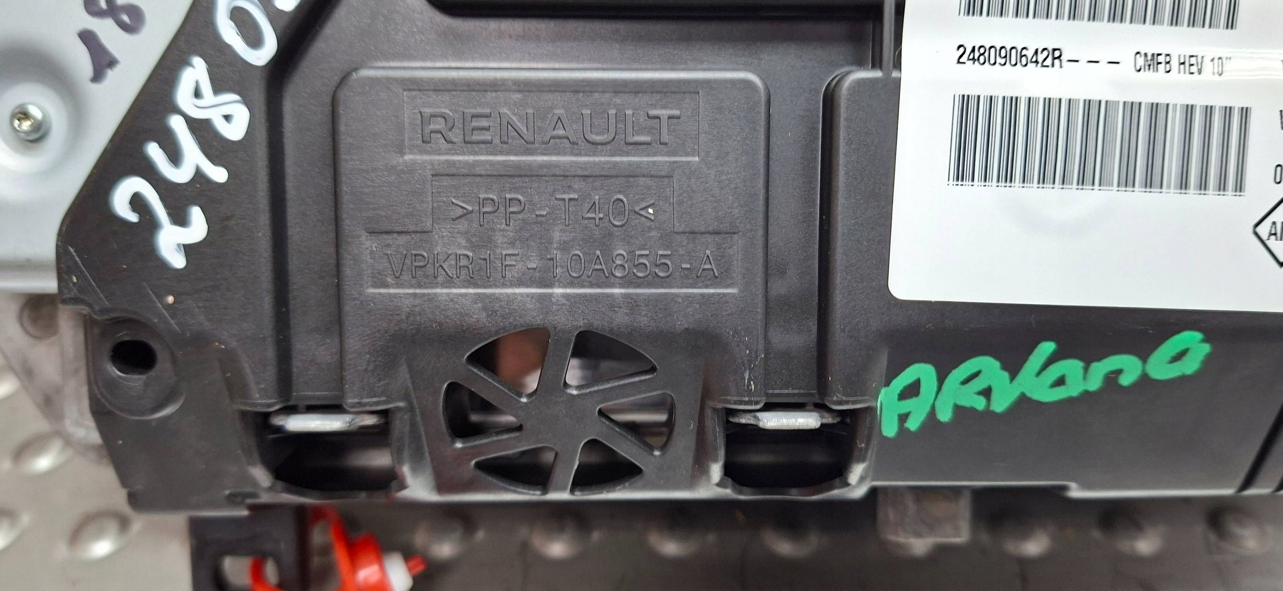 спидометр 248090642R renault ARKANA RS 1.6 E-TECH 2019-