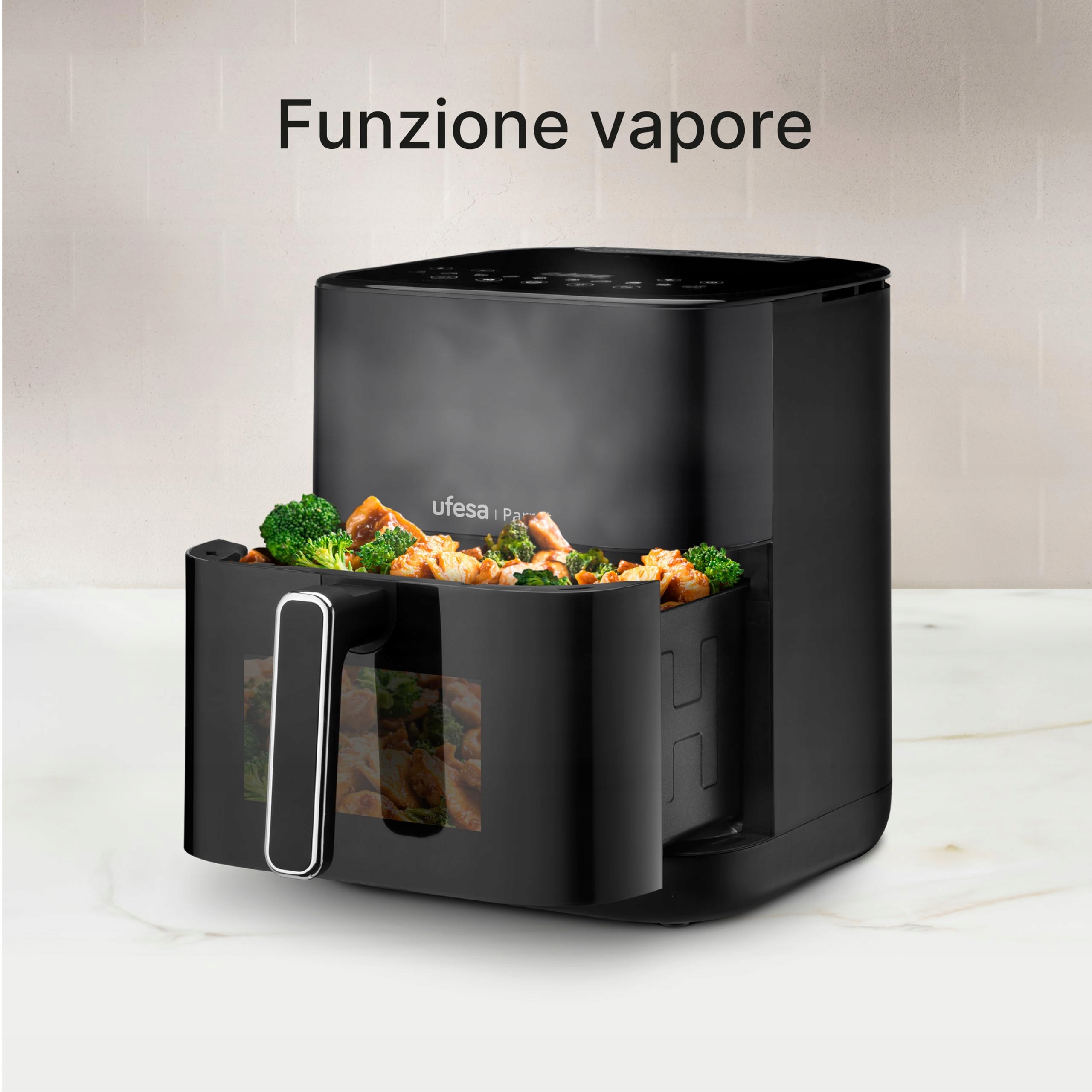 UFESA Parrot Frytkownica Beztłuszczowa 6L 1800W 10 Programów — miniatura 2