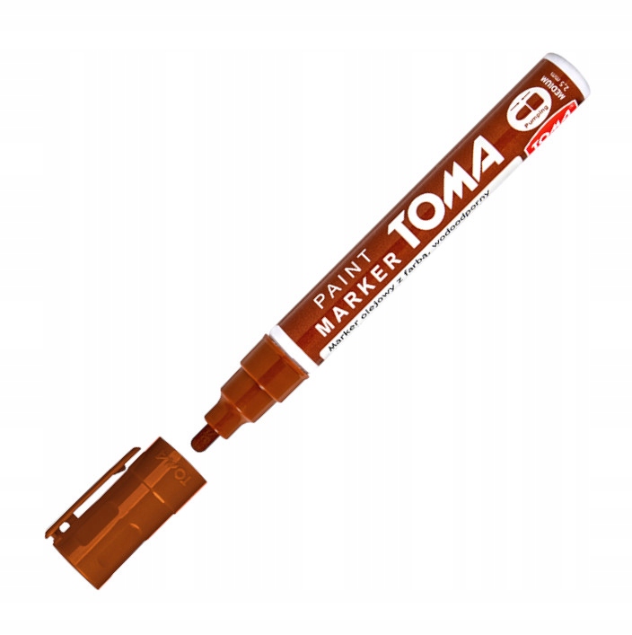 

Marker olejowy Toma 2,5mm brązowy