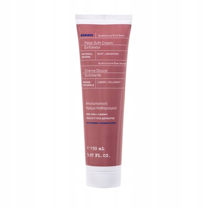 Korres jemný peelingový krém 150 ml