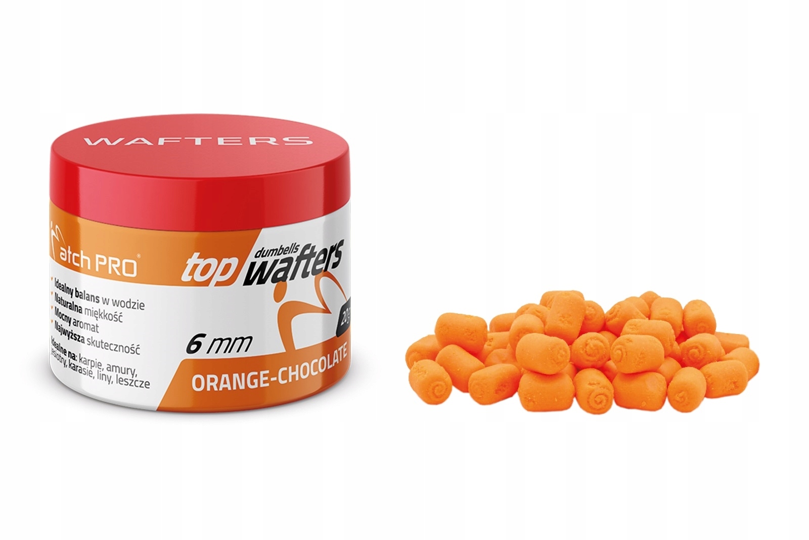 Top Wafters Orange Chocolate 6mm 20g Matchpro