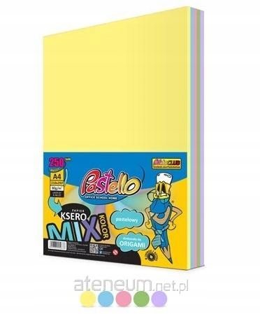 Papier Ksero A4 Alfa Pastello, 80g, Pastel, 250 ark.