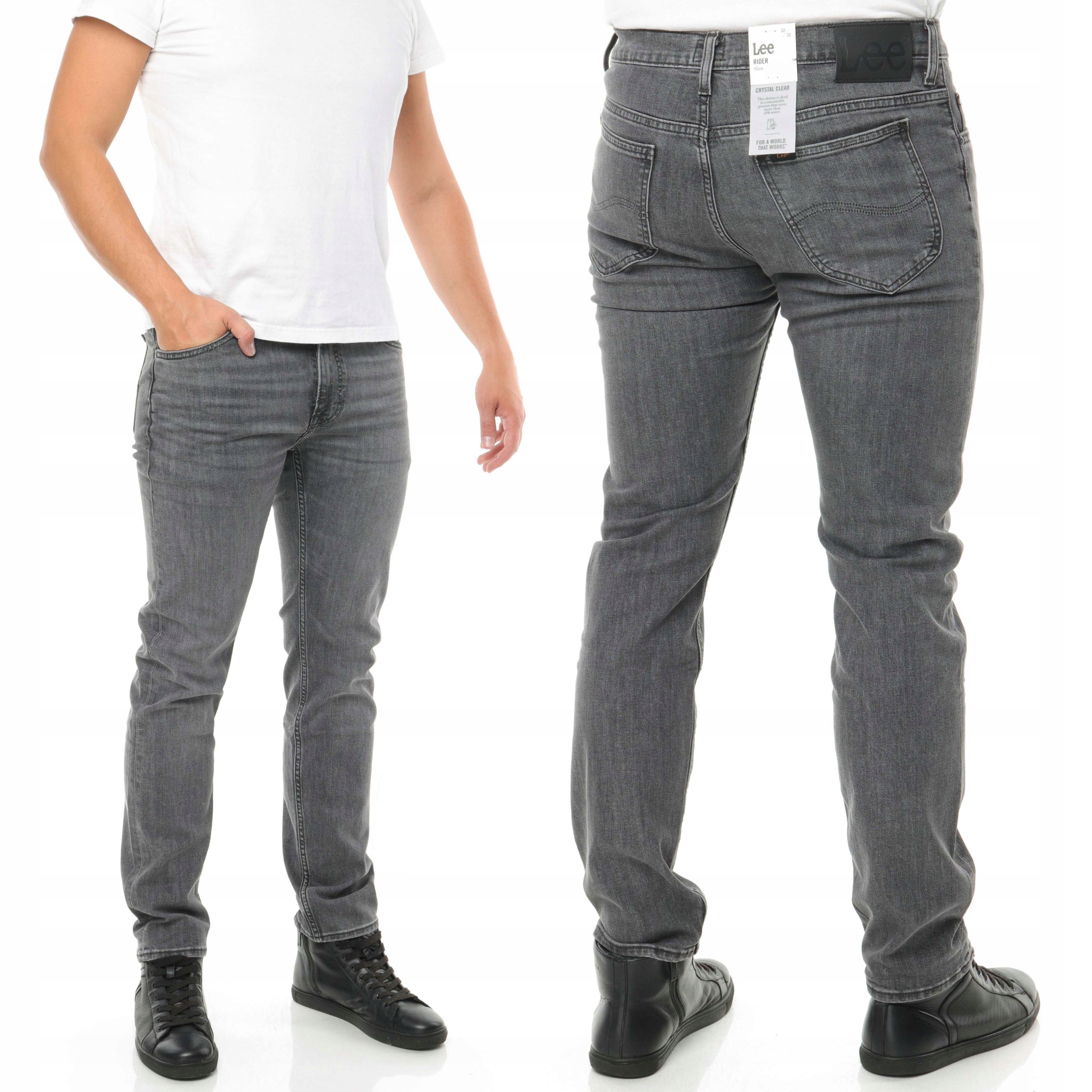 

Lee Rider spodnie męskie zwężane jeansy W31 L32