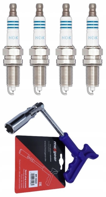 NGK ŚWIECA ZAPŁONOWA IRYDOWA LPG8 6806 + klucz do świec 16mm