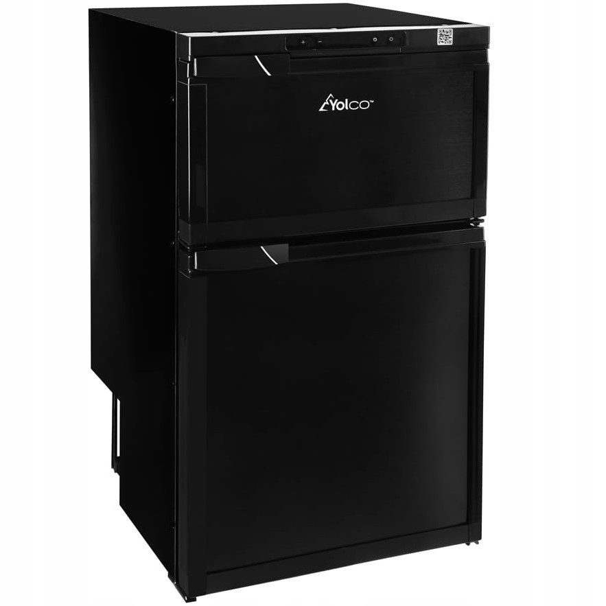 Lodówka Do Zabudowy Do Przyczepy Kampera Z Kompresorem Yolco RL80D Black