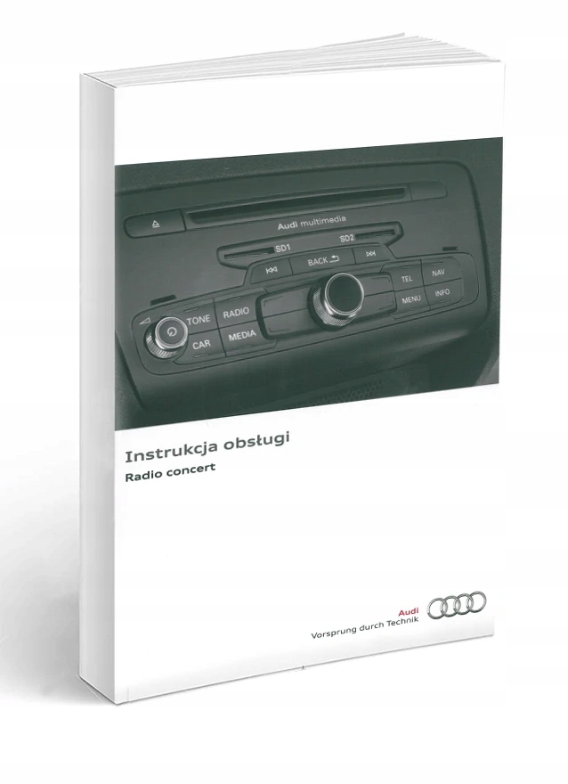 

Concert Nawigacja i Radio Audi Instrukcja Obsługi
