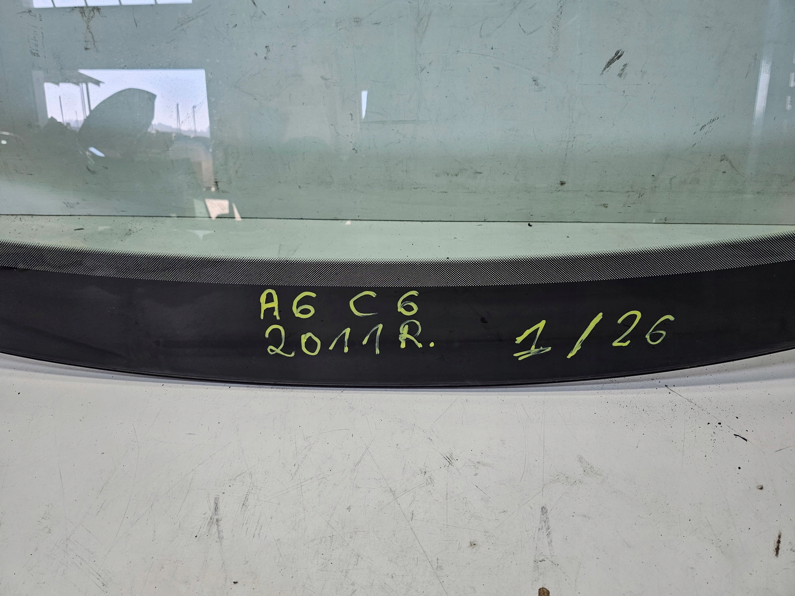 window front iron AUDI A6 C6 4F0845099 2011 ROK