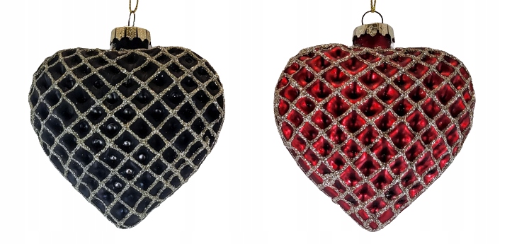 

Bombka Szklana Serce MIX 2