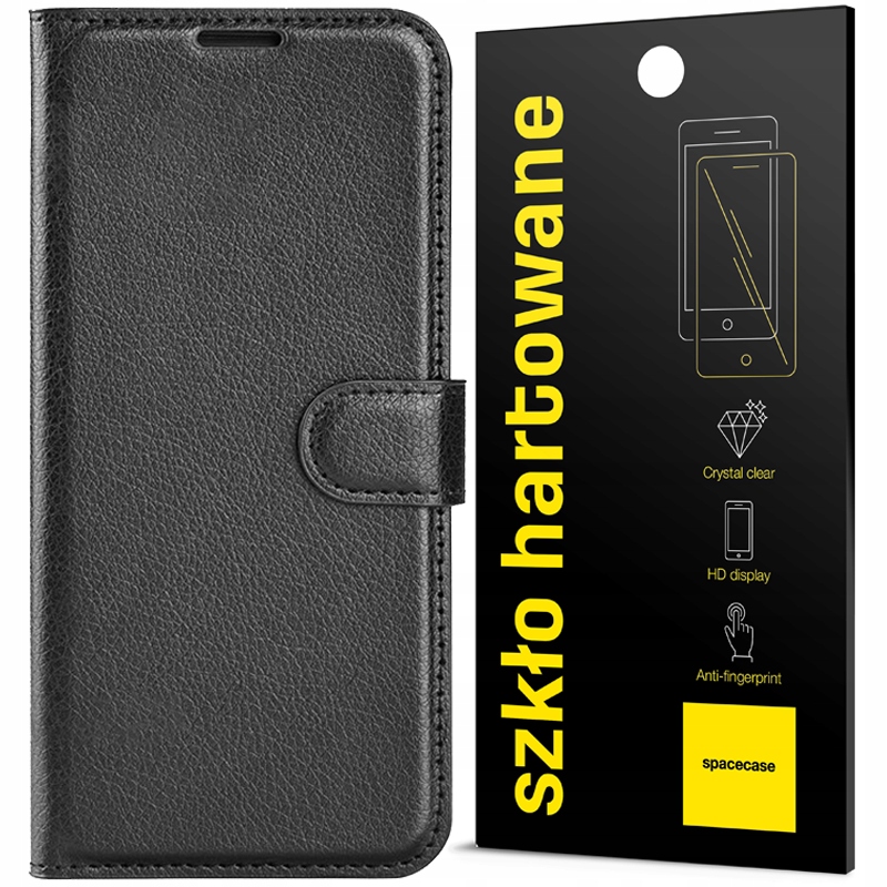 

Etui Pełne Szkło case Litchi do Realme 9 5G