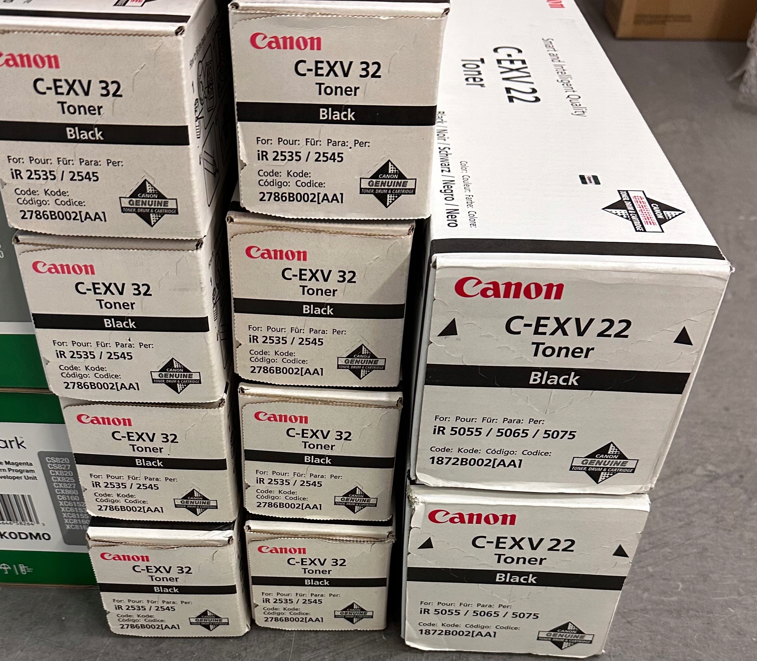 Toner Canon Toner C-EXV32 Originál 2786B002 černý (black)
