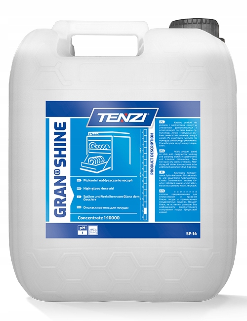 

Tenzi Gran Shine 10L Nabłyszczacz Do Zmywarek
