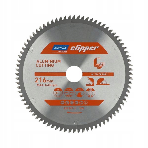 

Tarcza Widiowa Do Cięcia Aluminium Norton 216X30MM