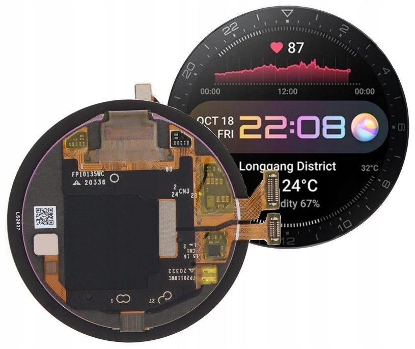 Displej Pro Huawei Watch 3 Pro 48 MM GLL-AL01 Originální Displej