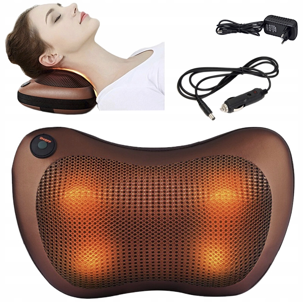 

Poduszka Masująca Shiatsu Masażer Plecy Kark Uda