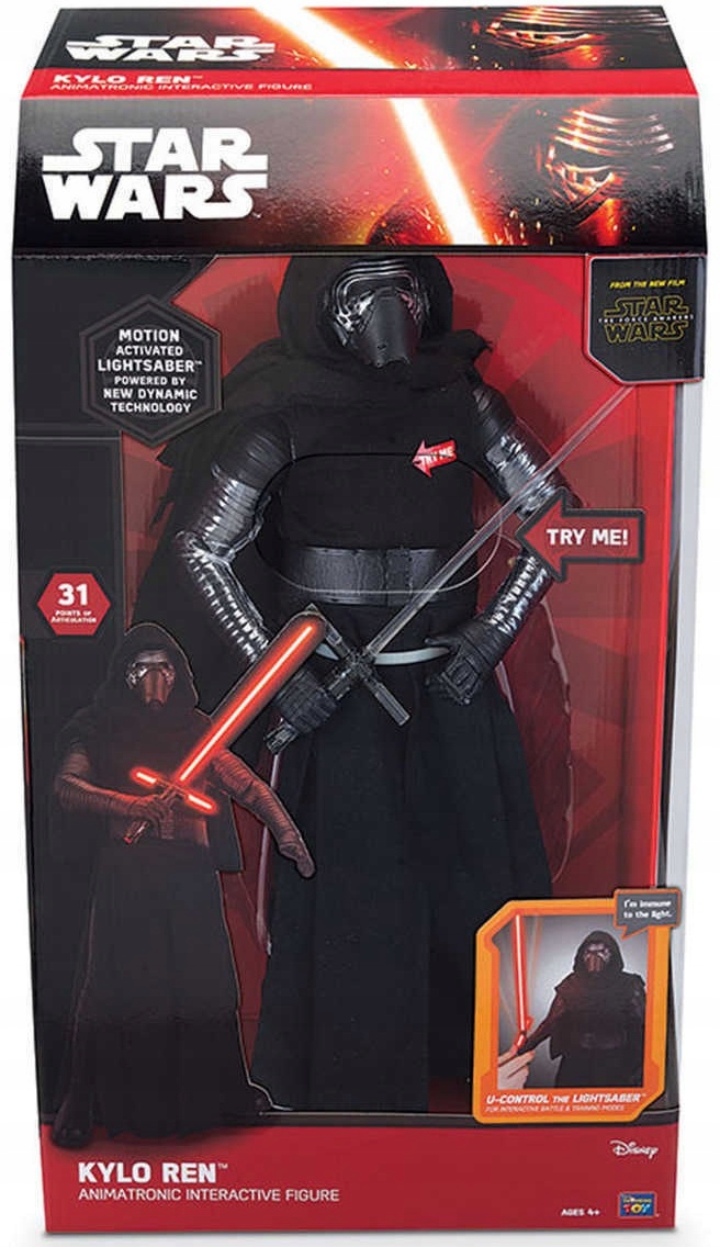 

Duża Figurka Interaktywna Kylo Ren Star Wars 43 cm
