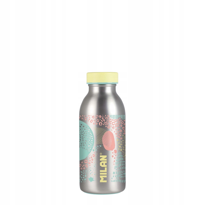 

Butelka Termiczna 354 ml Silver Żółta