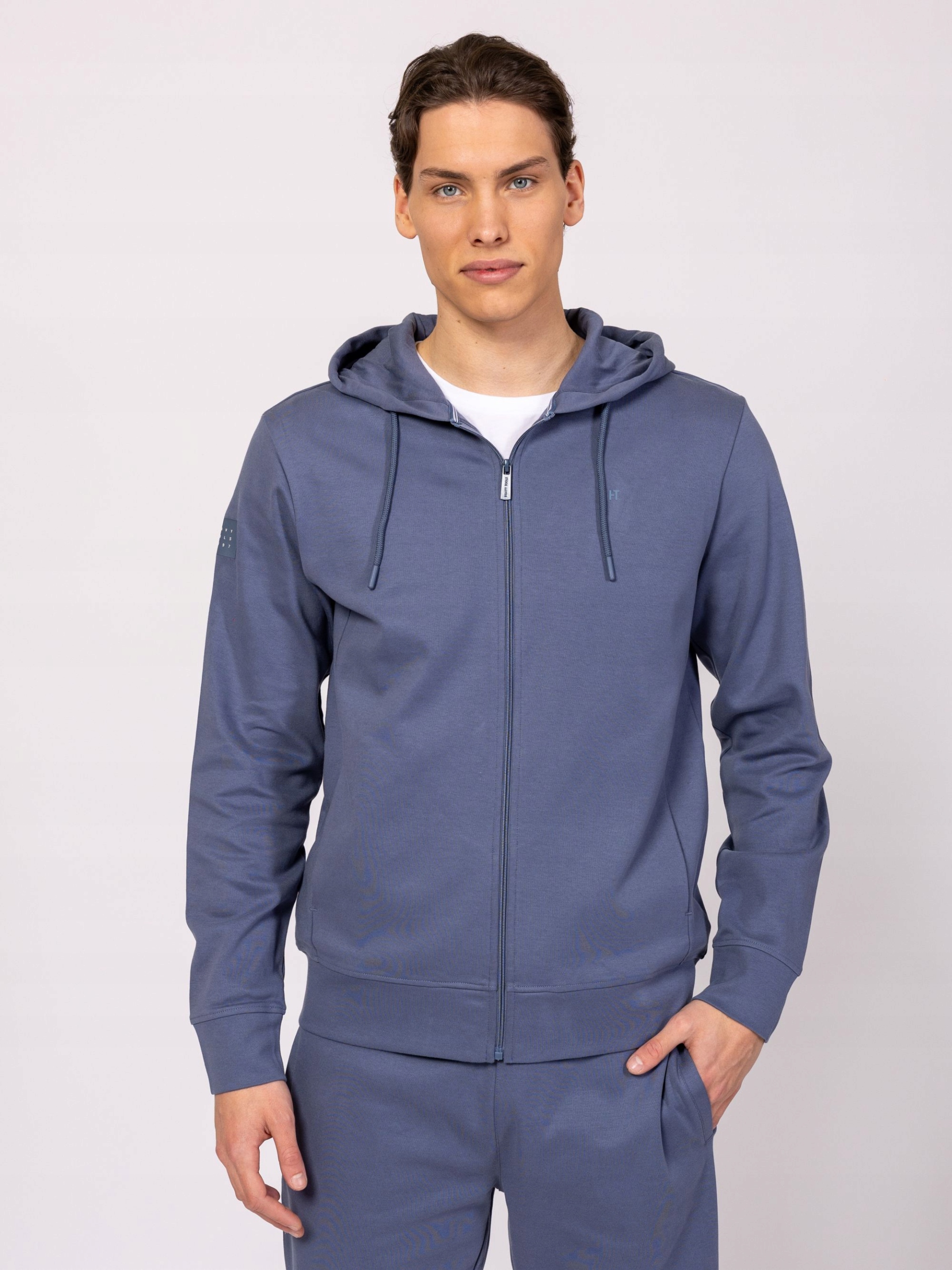 Heavy Tools Pánská Tepláková Rozepínací Mikina S Kapucí Sammer Ocelová M