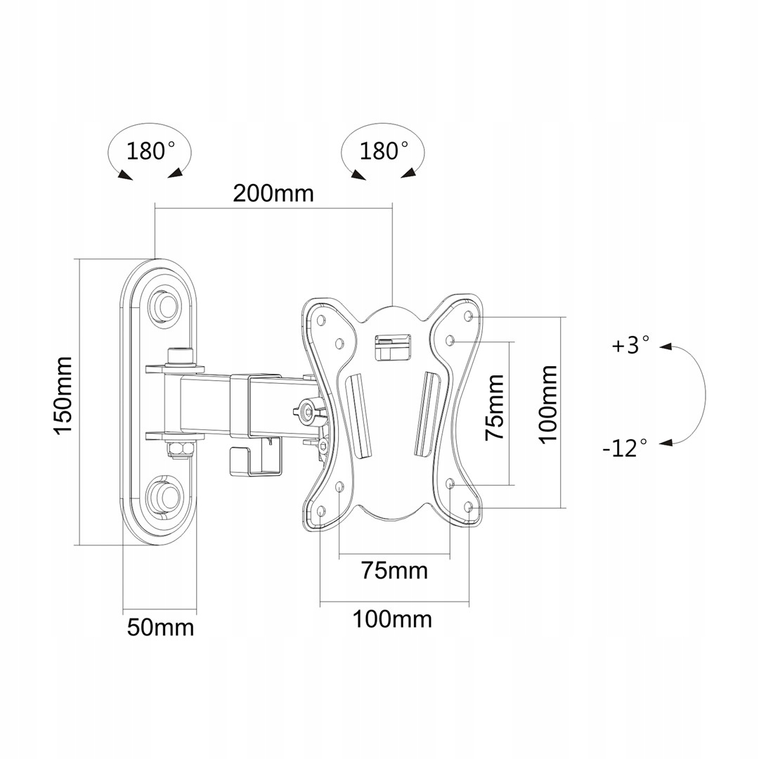 PureMounts PM-FM11-100 uchwyt ścienny 13-27" 25kg Kod producenta PM-FM11-100