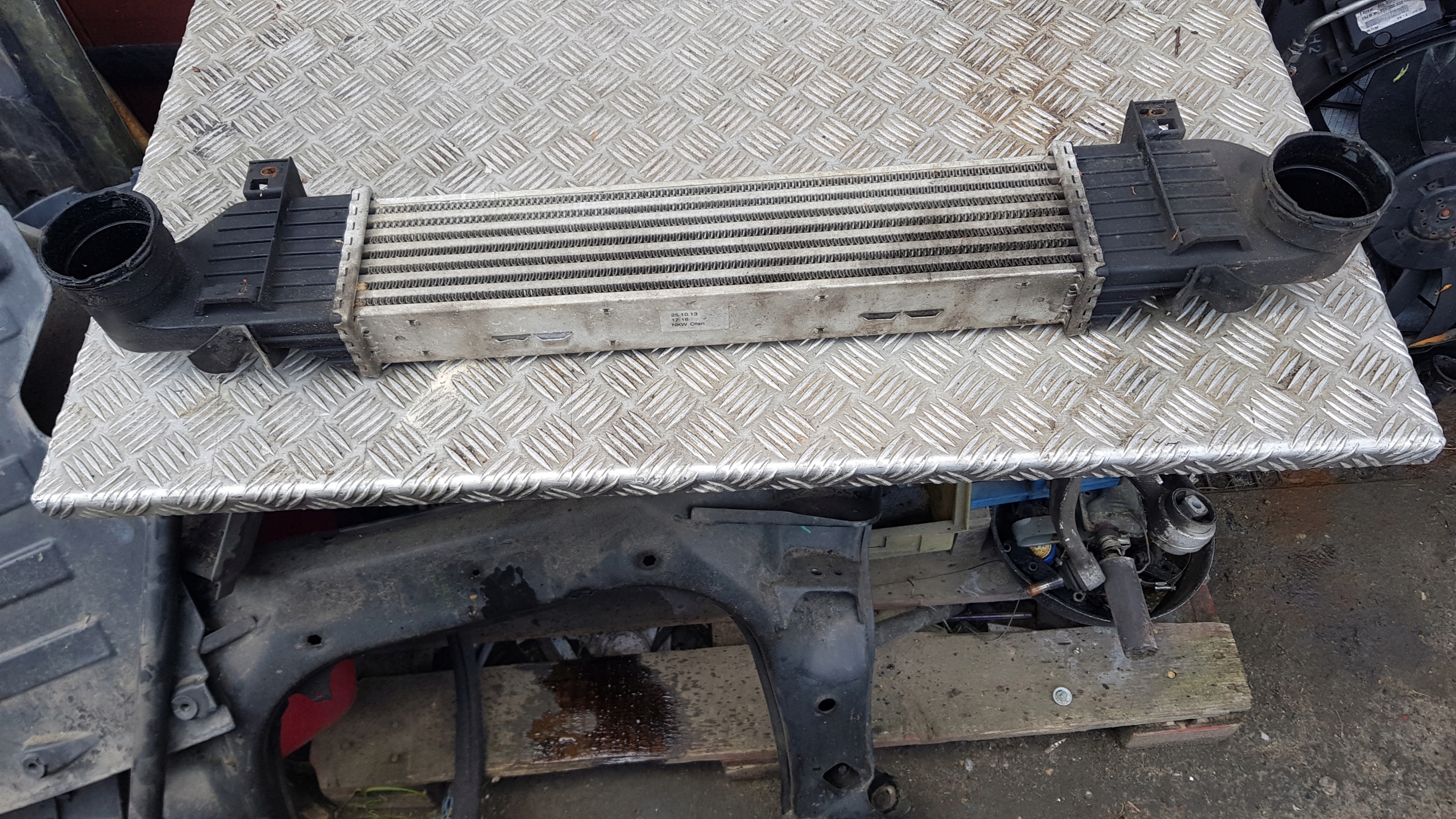 MERCEDES W220 INTERCOOLER Kühler luft 3.2 CDI A2205280080
