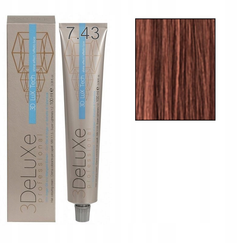 

3DELUXE Farba Do Włosów 100ML 7.43