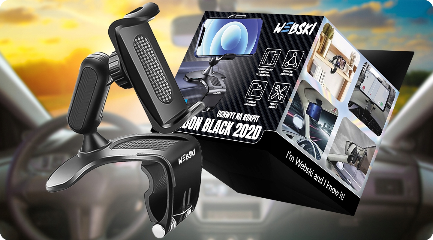 UCHWYT DO SAMOCHODU NA TELEFON KOKPIT DESKĘ KLIPS Rodzaj do telefonów