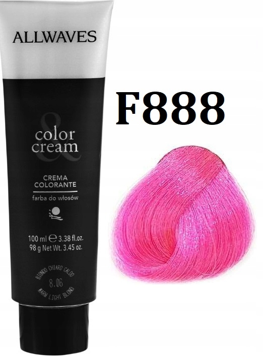 

Allwaves farba do włosów profesjonalna f888 100ml