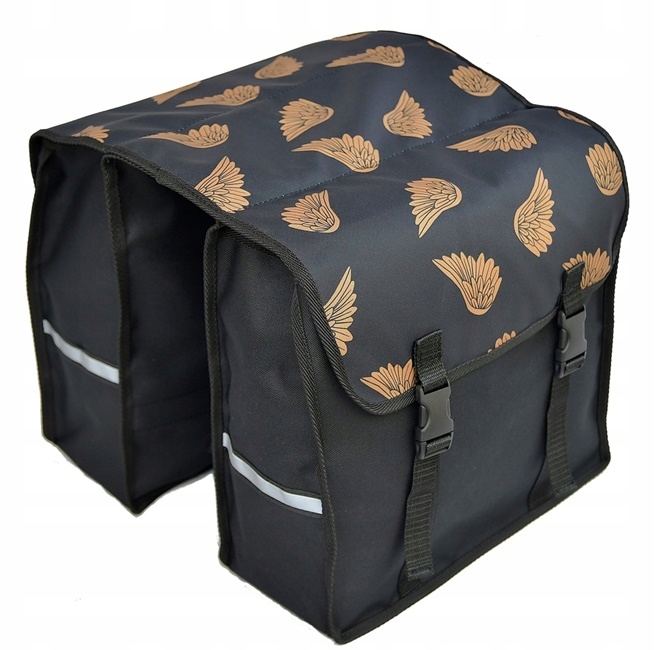 TORBA NA BAGAŻNIK ROWEROWY, SAKWA ROWEROWA 2x15L