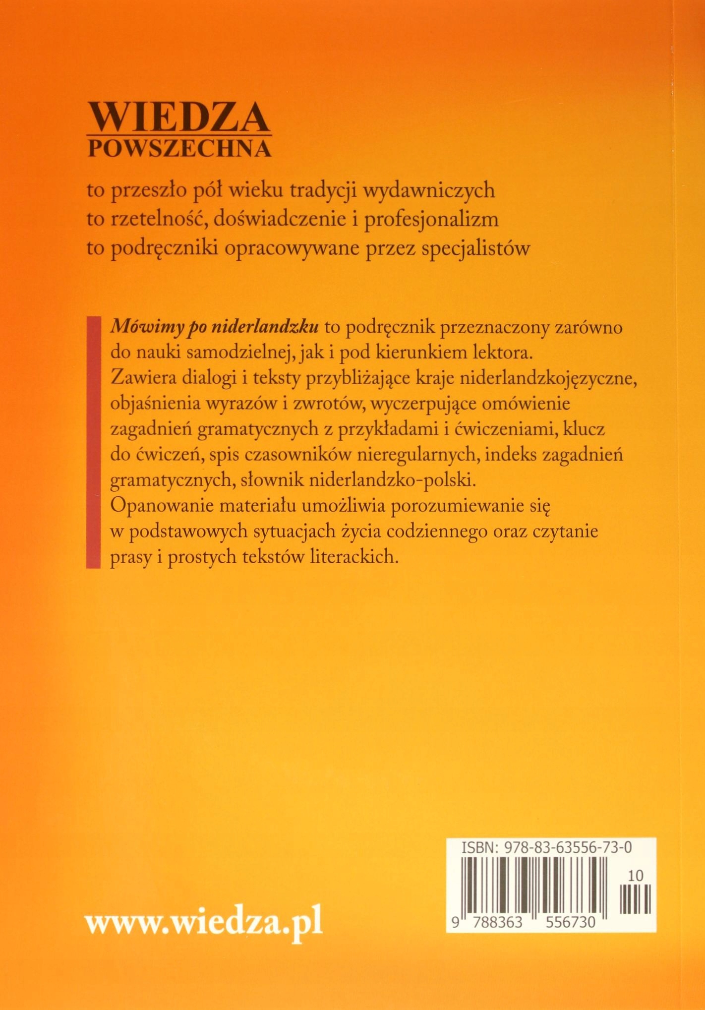 MÓWIMY PO NIDERLANDZKU [KSIĄŻKA]+[CD] Stan opakowania oryginalne