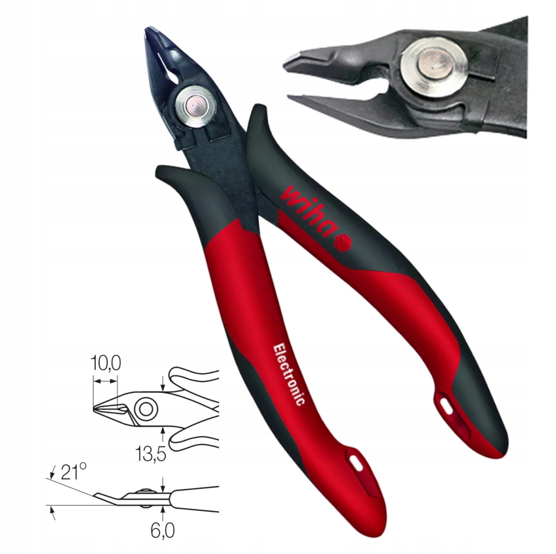 Wiha Boční štípací kleště Electronic 130 mm bez zlomu 26825