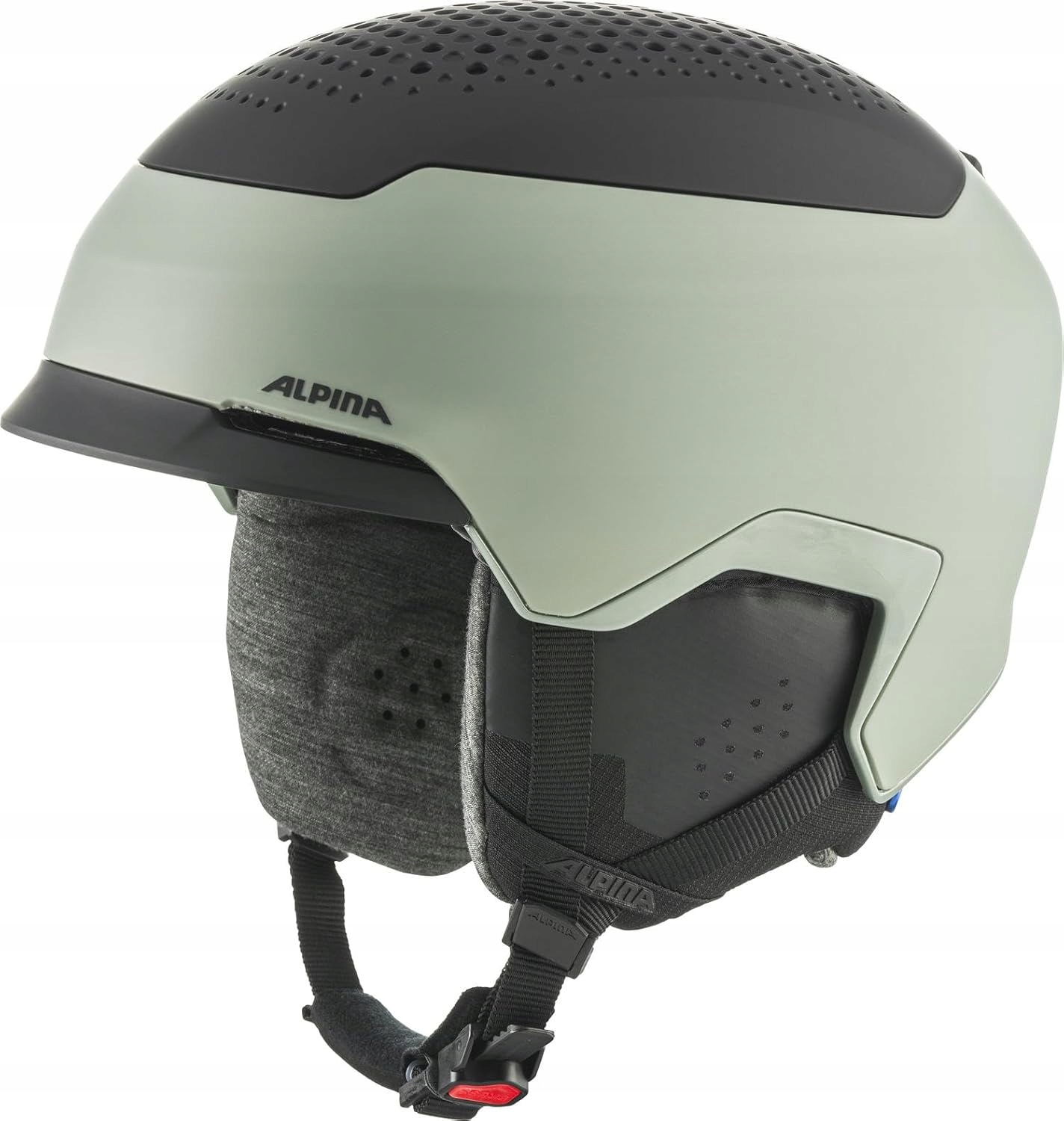 Helma Alpina gems willow green black matt vel. 55-59 cm