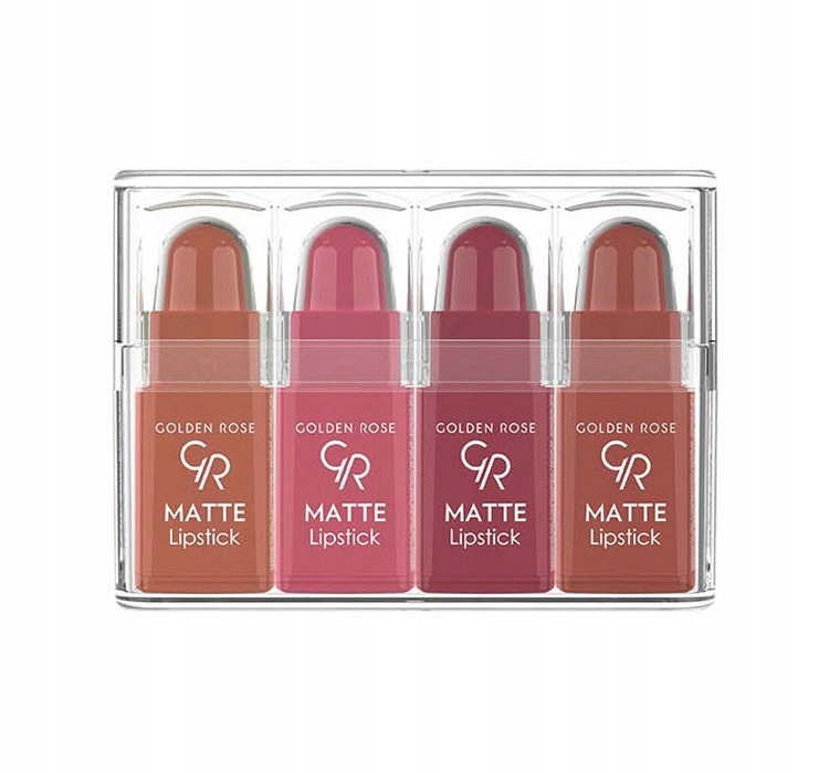 

Golden Rose Zestaw Mini Matowych Pomadek do Ust
