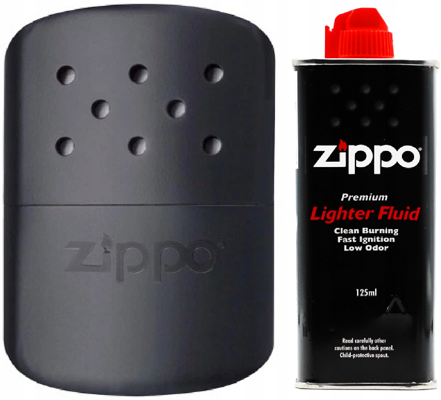 

Zestaw Zippo Ogrzewacz do Rąk Black 12H+BENZYNA
