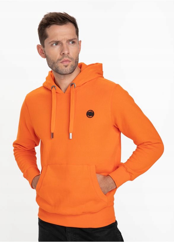 

Pitbull Bluza z kapturem Small Logo (L) Pomarańcz