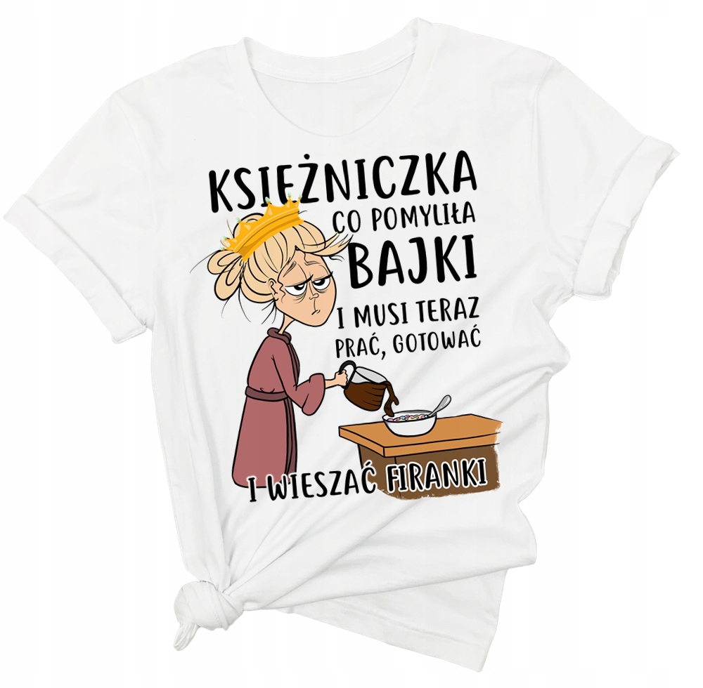 

Koszulka dla księżniczki dla blondynki S/m