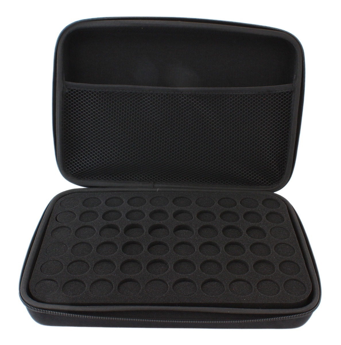 KUFEREK ETUI ORGANIZER NA 60 LAKIERÓW DO PAZNOKCI Kolor dominujący czarny