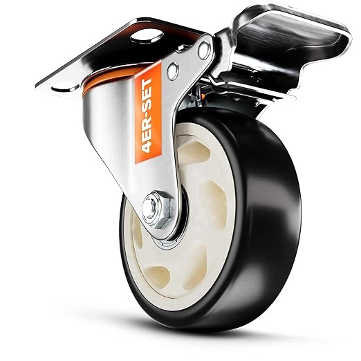 4 kolečka pro vysoké zatížení, 100 mm – pearway