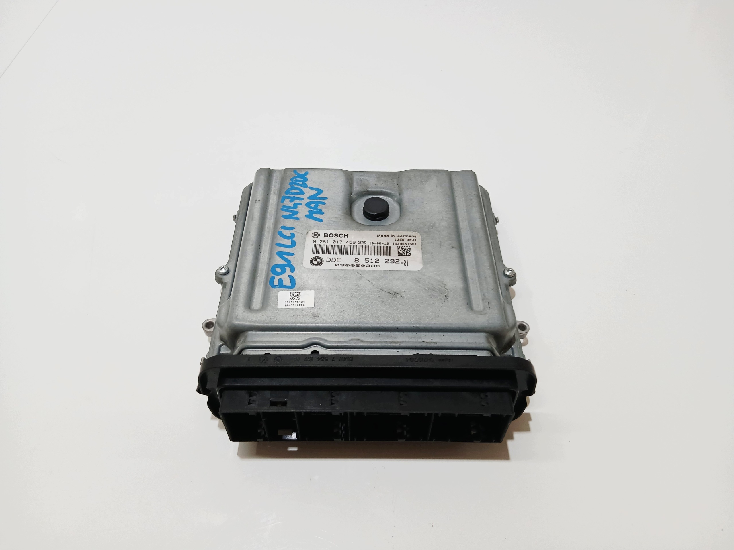 computer control unit of the engine BMW E90 E91 LCI N47 MANUAL 8512292