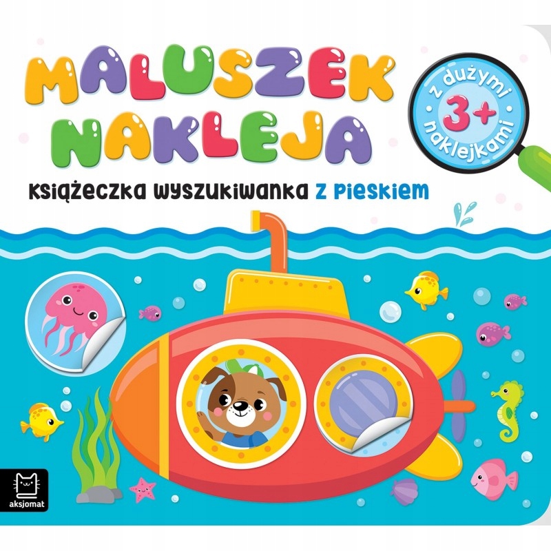 

Maluszek nakleja Książeczka wyszukiwanka pieskiem
