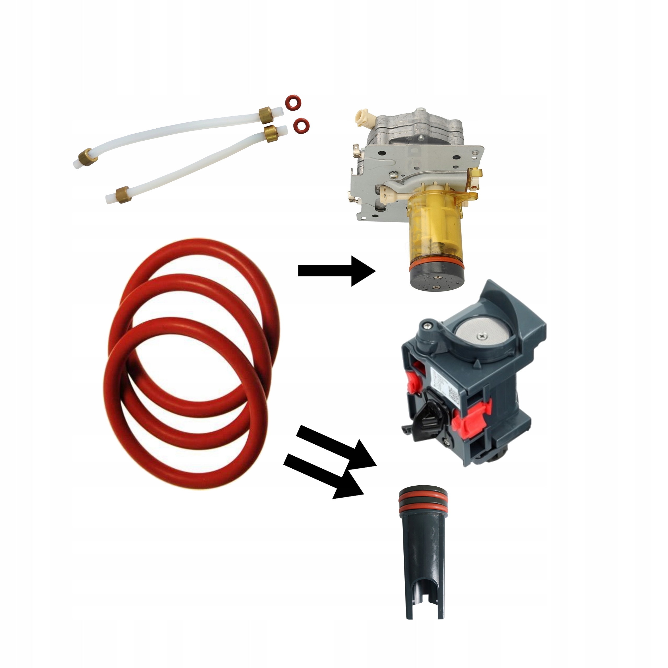 USZCZELKI EKSPRESU DELONGHI + SMAR