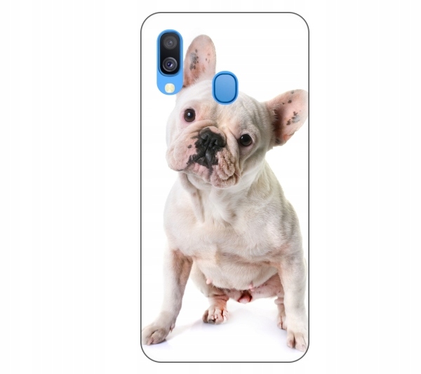 

Etui pokrowiec Samsung Galaxy A40 Pies buldog