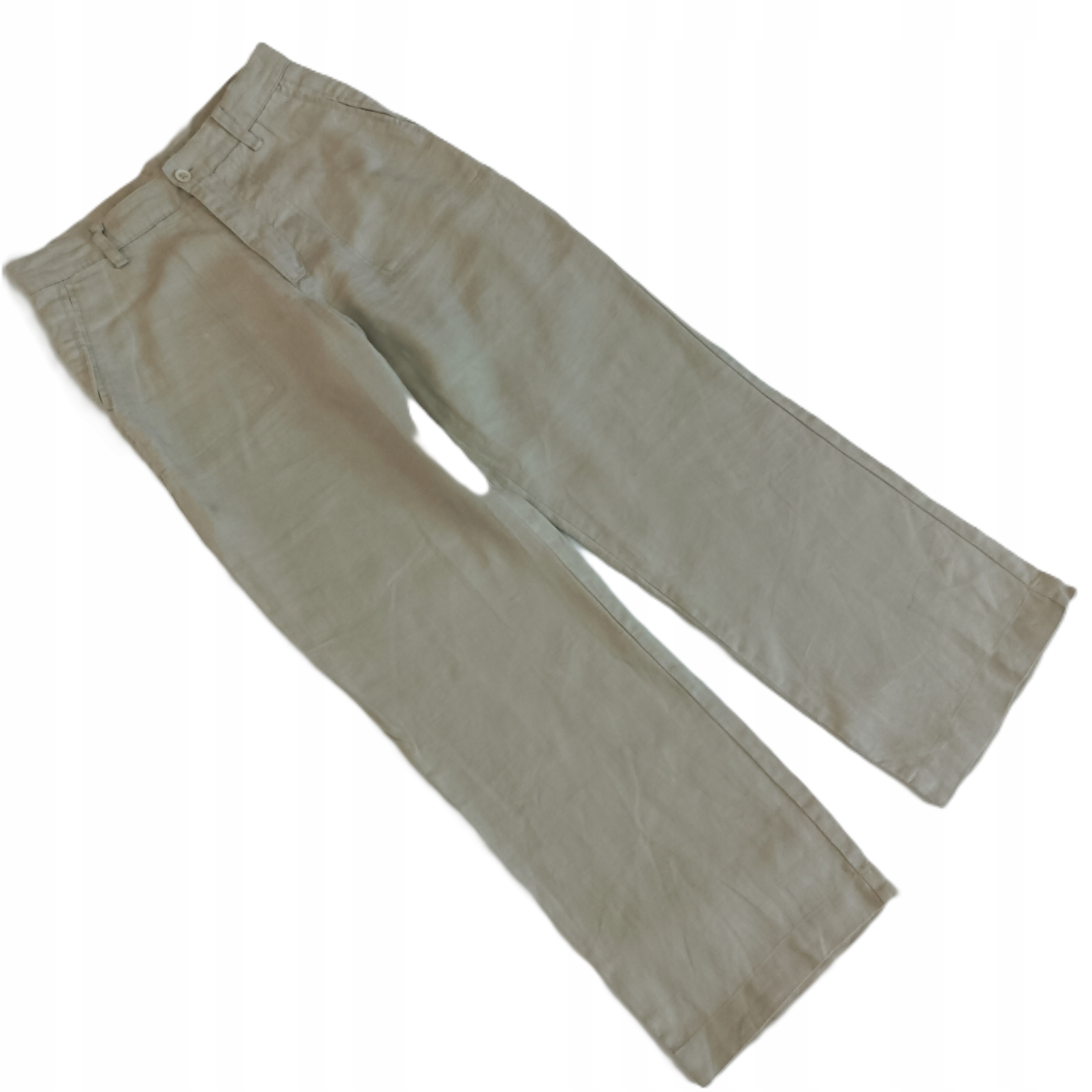 SPODNIE MĘSKIE LETNIE LNIANE ROZM.28"71CM.__BURTON