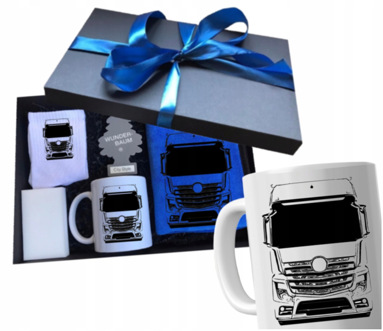 Sada hrnečků k narozeninám ke Dni otců pro řidiče auta Mercedes Tir
