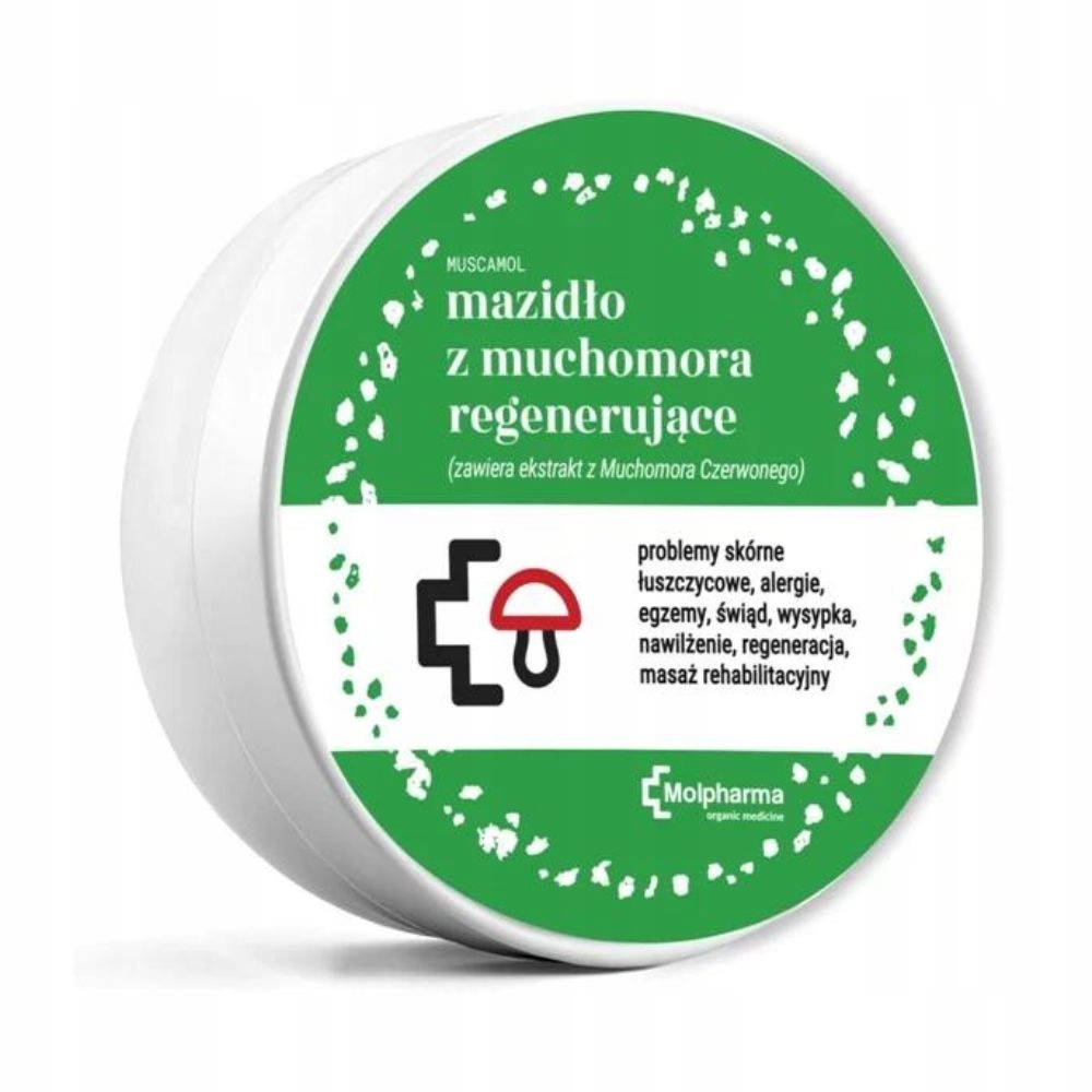 Mazidło Regenerujące z Muchomora Czerwonego Amanita Muscaria 200 ml