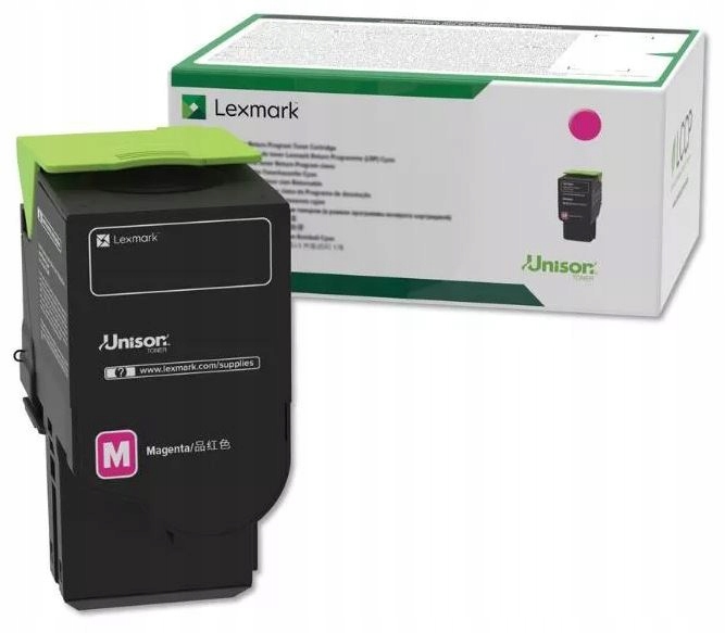 Lexmark 78C2XM0 Magenta High Yield Toner Cartridge (5k) Return program…