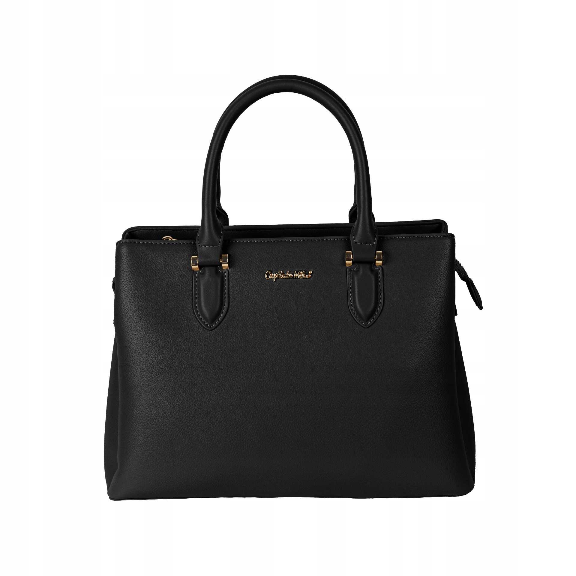 Elegantní dámská černá kabelka Dárek Milano Captain Mike