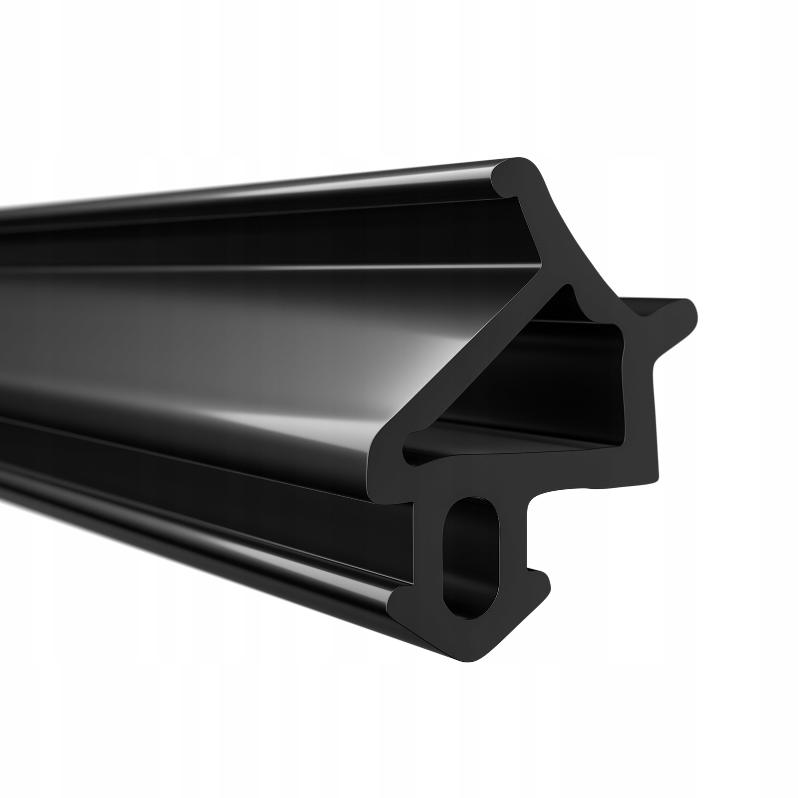 Okenné tesnenie na okná čierne Pvc Univerzálne S-1530 – 300 m