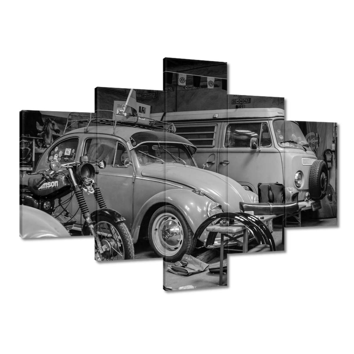 Obrazy 100x70 Garáž mechanika