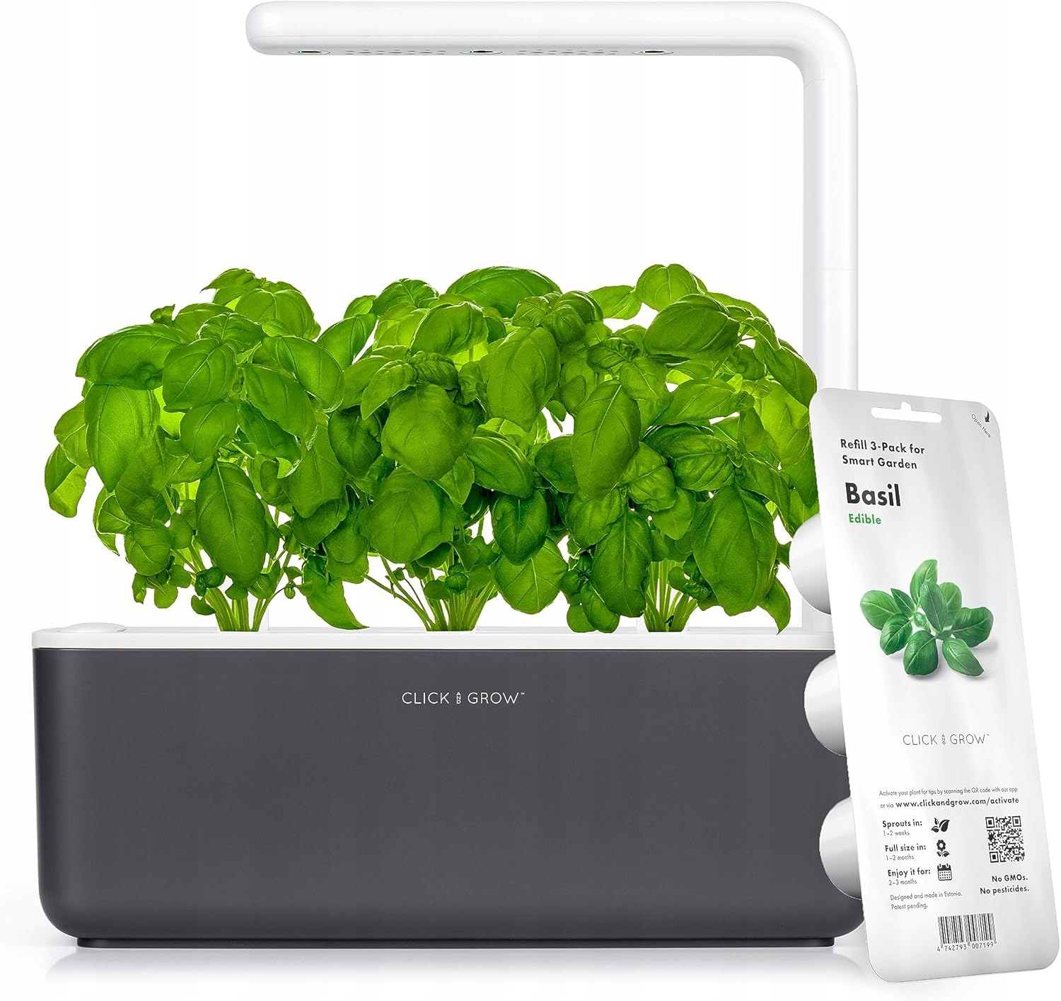 Click and Grow Doniczka z Lampą Led do Uprawy Roślin Smart Garden 3 Indoor