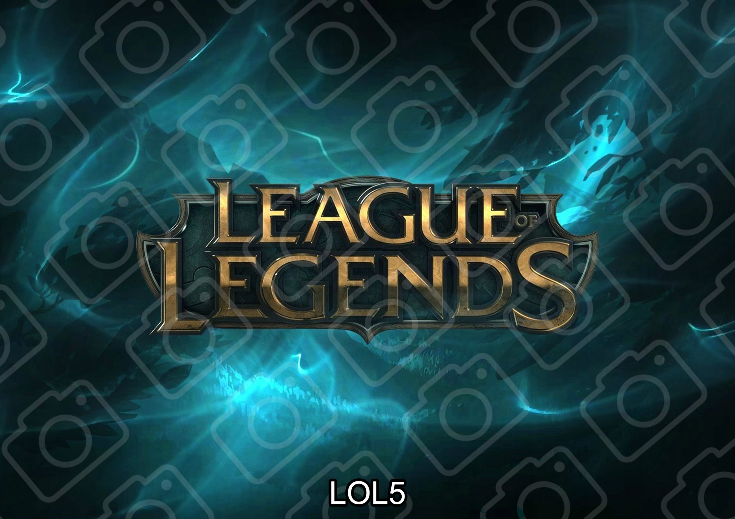 Opłatek na Tort Waflowy A4 LEAGUE OF LEGENDS EAN (GTIN) 5902973128512